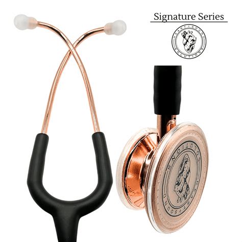 Heart Sound Solutions Signature Series Stethoscope Rose Gold X Matte