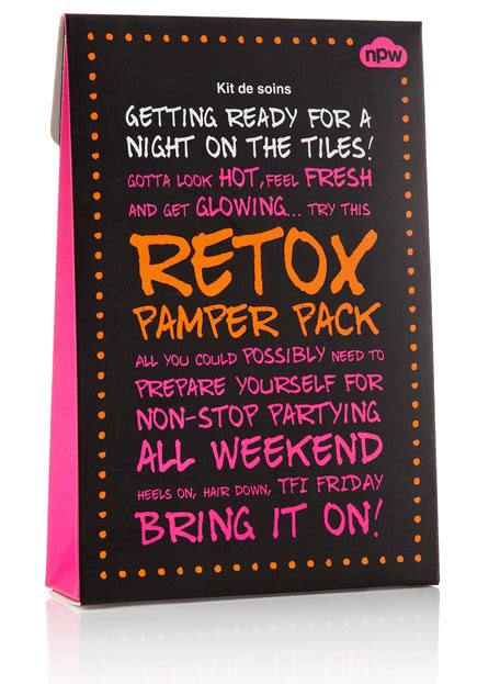 Retox Pamper Pack Oliver Bonas