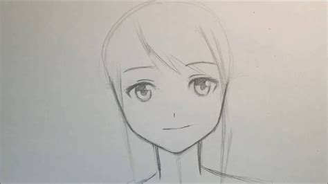 Easy Drawing Anime Girl At Explore Collection Of