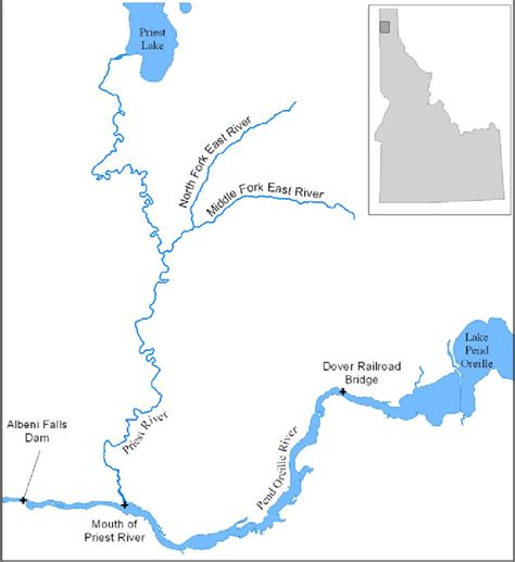 Pend Oreille River Study Area Adapted From Geist Et Al 2004