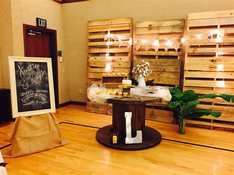 Rustic Wedding Reception And Lds Cultural Hall Wedding Reception Hall