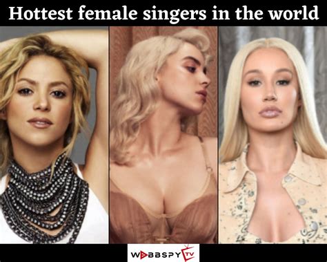 Top 10 Hottest Female Singers In The World 2023 Webbspy