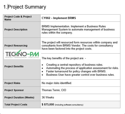 project proposal template word template project