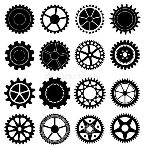 Gears Icons Stock Illustration Illustration Of Business 2543758