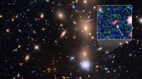 Nasa Space Telescopes See Magnified Image Of Faintest Galaxy From Early Universe