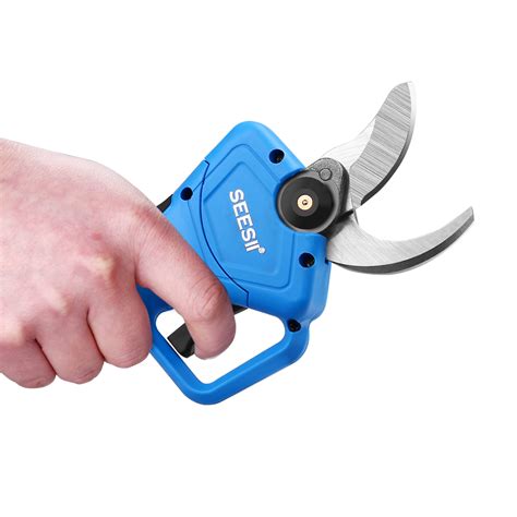 Electric V Pruning Shears Pruner Cordless Cutting Tree Scissors Nursery Blade Ebay