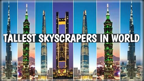 Top 19 Tallest Buildings In The World 2018 Very Highest Youtube
