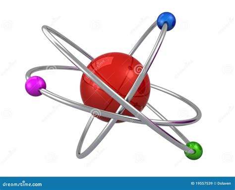 Atom 3d Royalty Free Stock Images Image 19557539