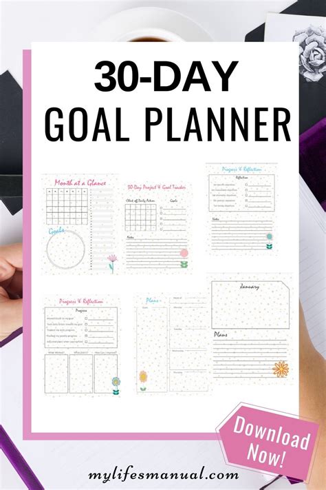 Inspiring Weekly Goal Planner Template Printable Pdf Weekly Goal