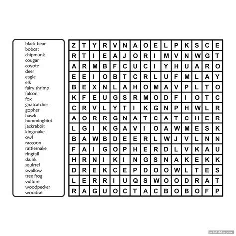 100 Word Searches Printable Gridgit Printable Word Search