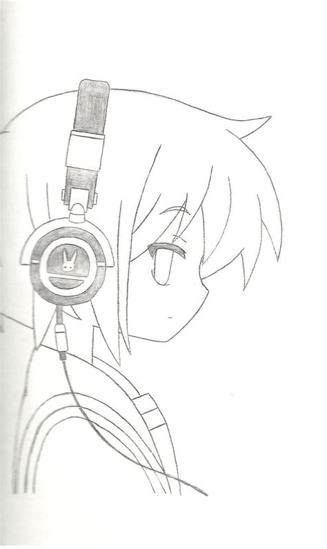 Anime With Headphones By Luvsandy On Deviantart