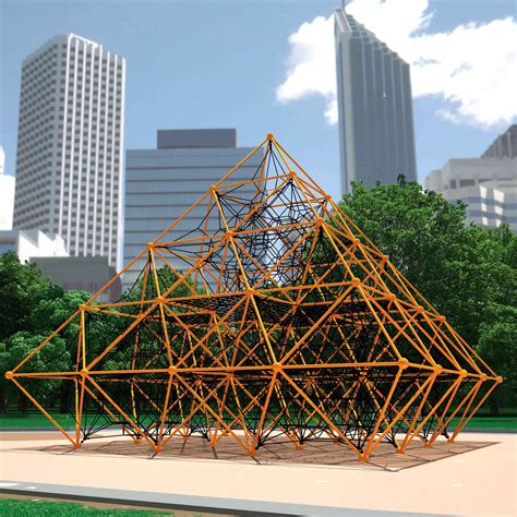 Stunning Playground Design From Dynamo Playgrounds This Net Climber