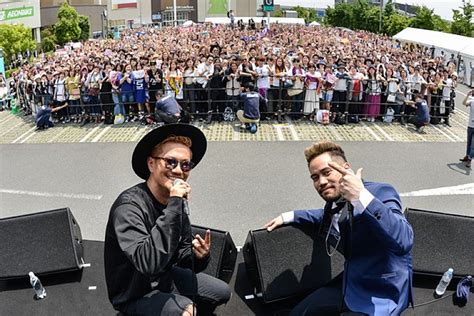 Jay Edが新作で共同プロデュースのexile Atsushiとイベント開催、4000人のファンが美声に酔いしれる Daily News Billboard Japan