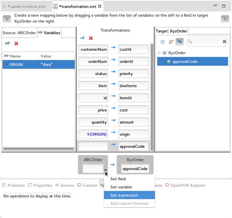 By using this approach, we get additional flexibility and benefits provided by spring. 12.2. Your First Data Transformation Red Hat JBoss Fuse 6 ...