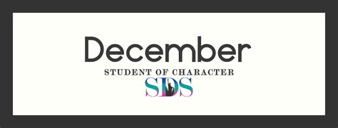 December Student of Character 2023 - Showcase Dance Studio | Virginia's