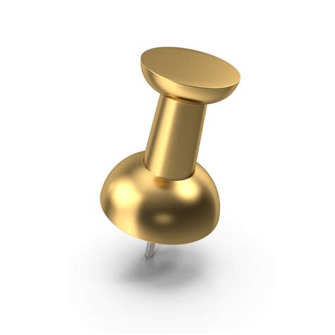 Push Pin Gold Png Images And Psds For Download Pixelsquid S11319245d