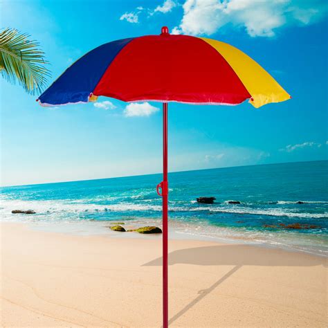 1m Multi Coloured Beach Umbrella Jmart Warehouse