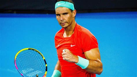 Tennis 2024 Rafael Nadal Beats Jason Kubler At Brisbane International