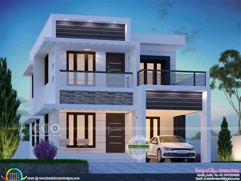 Small Plot Double Storied House With Floor Plan Kerala Home Design Vrogue