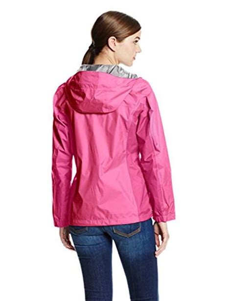 Columbia Arcadia Ii Waterproof Rain Jacket In Pink Lyst