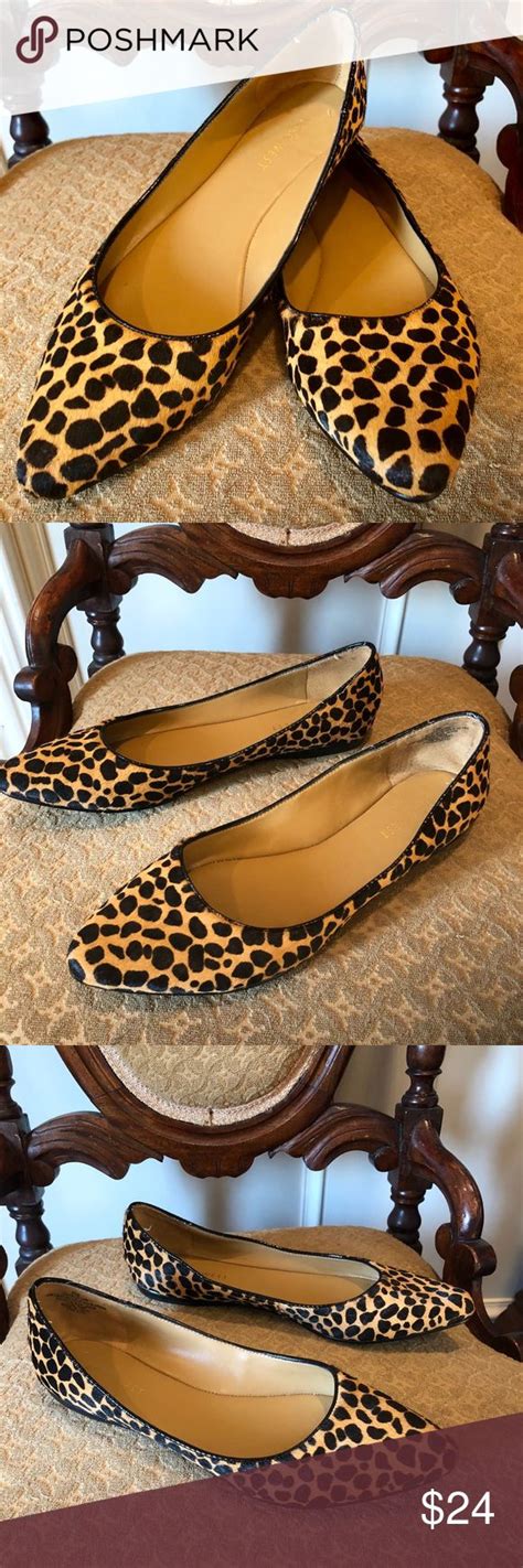 So Fabulous Nine West Leopard Flats Shoes Leopard Flats Leopard Print Flats Shoes