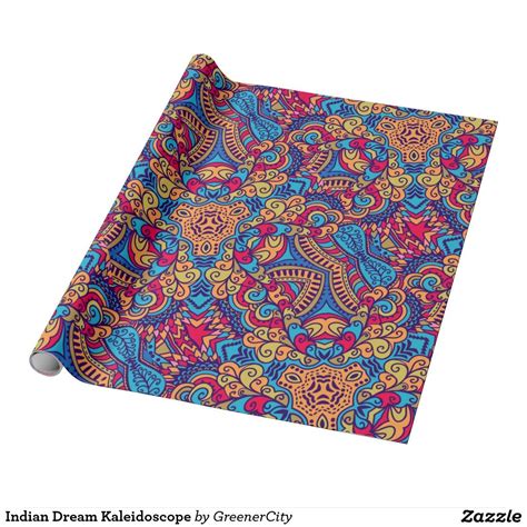 Indian Dream Kaleidoscope Wrapping Paper Wrapping Paper