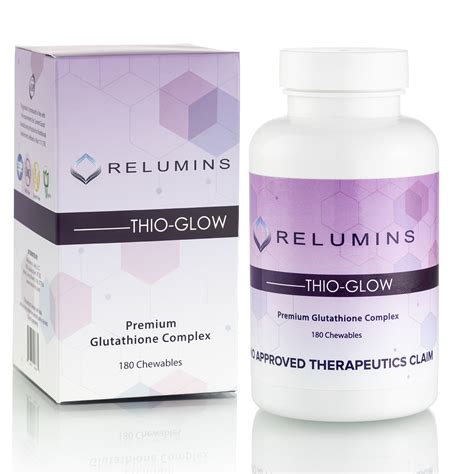 Relumins Thio-Glow Chewable Glutathione Tablets with Biotin