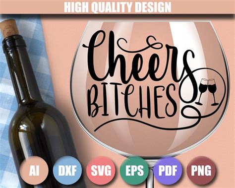 Wine Bundle Svg Wine Svg Wine Glass Svg Drinking Svg Etsy Canada