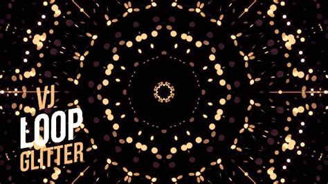 Gold Glitter Vj Loop Background By Graysolid On Envato Elements