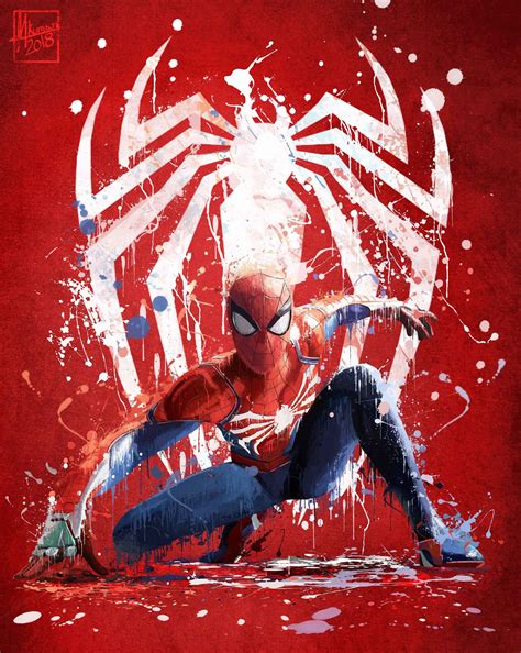 Downaload Spider Man Superhero Art Wallpaper 1920x2407 Spiderman Ps4