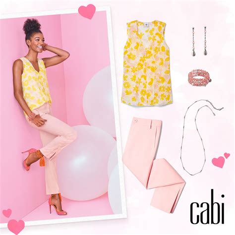 Spring 2020 Pink Trend Outfit Ideas Cabi Clothing Outfit Ideas