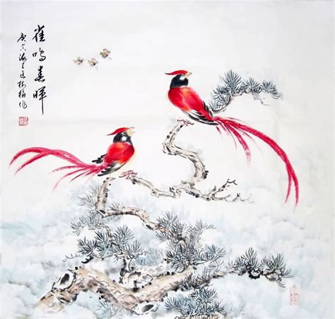 Chinese Other Birds Painting Other Birds 2473014 69cm X 69cm27〃 X 27〃