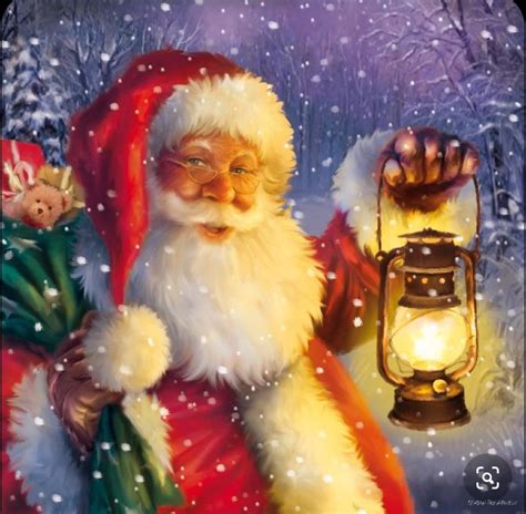 Pin By Tina Wichert On Santa Claus In 2020 Classic Christmas Cards