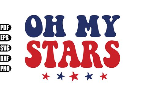 Oh My Stars Svg Graphic By Creativekhadiza124 · Creative Fabrica