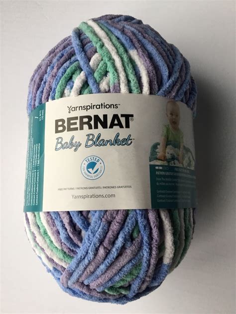 Bernat Baby Blanket Yarn 105oz300g Posy Purple Etsy