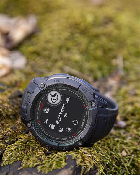 Instinct 2x Solar Tactical Edition Solar Smart Watch With Led