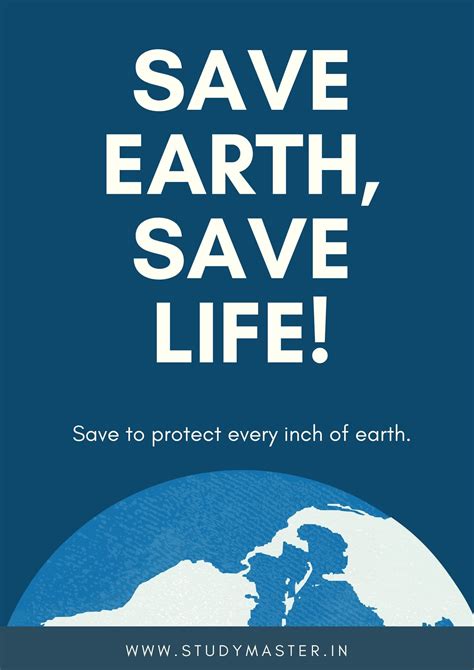 Environment Day Save Water Save Earth Poster The Citrus Report