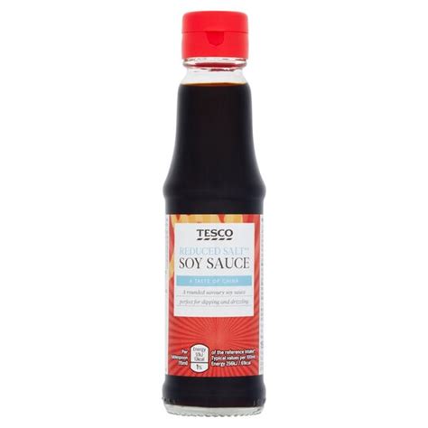 Tesco Reduced Salt Soy Sauce 150ml Tesco Groceries