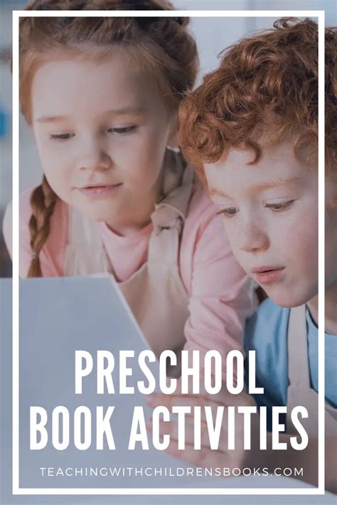 The Very Best Picture Book Activities For Preschoolers