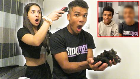 I Let My Girlfriend Cut My Hair For The First Time Youtube