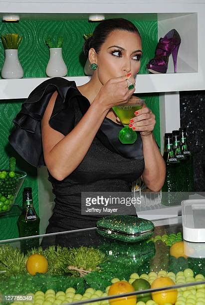 Kim Kardashian Hosts Midori Melon Liqueur Trunk Show Photos And Premium High Res Pictures