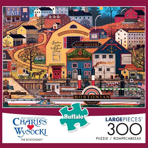 Posted by azbelle on apr 25th 2018. Buffalo Games Large Pieces Charles Wysocki The Bostonian ...