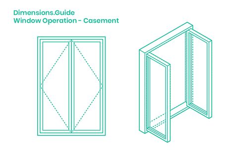 Casement Windows Dimensions And Drawings