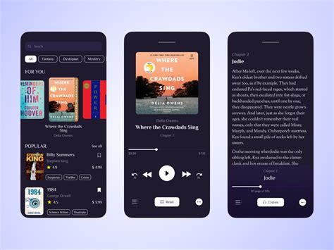 E Book Reader Mobile App Design By Anastasia Shenkaruk On Dribbble