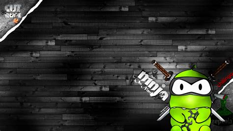 Download Kawaii Frog Ninja Om Nom Wallpaper