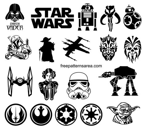 Star Wars Clipart Vector Designs