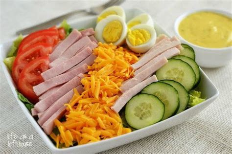 12 Manly Salads For Father S Day Chef Salad Honey Mustard Dressing