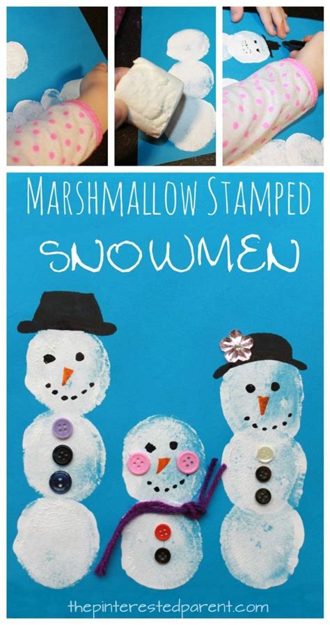 Use Jumbo Marshmallows To Make These Adorable Christmas And Arts And