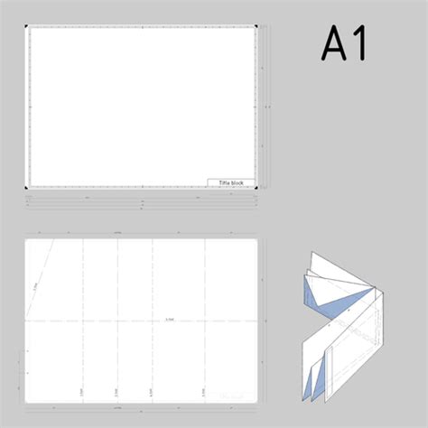 A1 Sized Technical Drawings Paper Template Vector Drawing Public