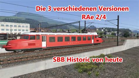 Roter Pfeil Sbb Für Den Train Simulator 2017 Youtube